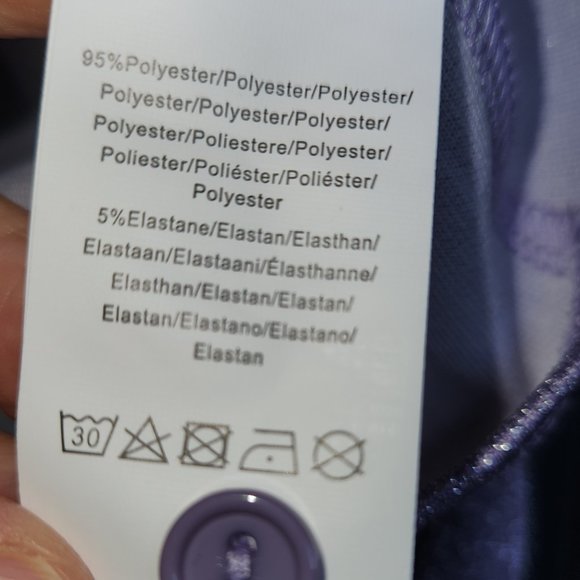 Lilac Glitter Blouse - Picture 3 of 4